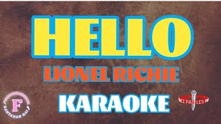 HELLO LIONEL RICHIEKARAOKE [upl. by Yannodrahc]