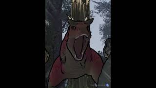 Vastatosaurus Rex and Rexy vs Carnotaurus  Animation Part 66 shorts [upl. by Nalced]