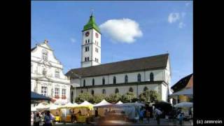 WANGEN im Allgäu RV Stadtpfarrkirche St Martin  Vollgeläute [upl. by Innad]