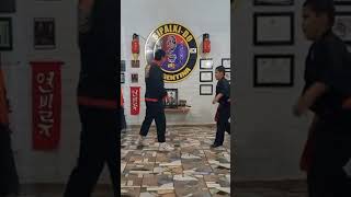 COMO DEFENDERTE CON PATADAS martialarts artesmarciales karate [upl. by Becker]