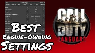 BEST Legit EngineOwning Settings For VANGUARD 🎯 [upl. by Eleni]