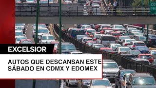 ¿Qué autos descansan este sábado Hoy No Circula en CDMX y Edomex [upl. by Diraf394]