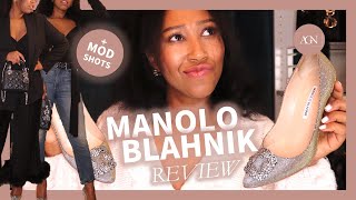 MANOLO BLAHNIK HANGISI REVIEW  MOD SHOTS  Angel Gabriella Nicholls [upl. by Dnalyar]