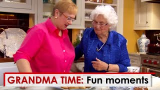 Fun Moments with Grandma From Season 1 of Lidias Kitchen [upl. by Neztnaj801]