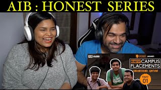 Honest Engineering Campus Placements REACTION  AIB  Part 01 [upl. by Anrahc309]