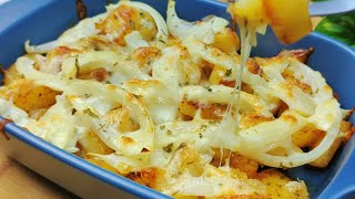 Potatoes and onions recipe Easy and tasty pan fried potatoes that everyone love [upl. by Guendolen]