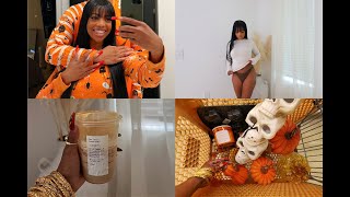 Fall Is Here  My Fall Starbucks Order Skims Try On Haul Fall Decor Shopping and MORE [upl. by Aklim]