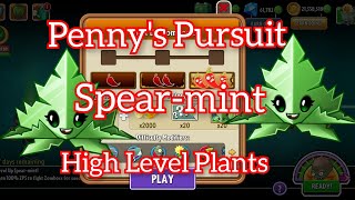 SpearmintPennys PursuitHigh Level PlantsPlants vs Zombies 2 [upl. by Eulalia]