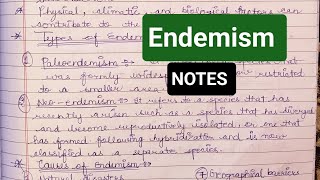 Endemism  Endemic species  Types  Causes  phytogeography ecology youtube priyathakur [upl. by Brnaby]