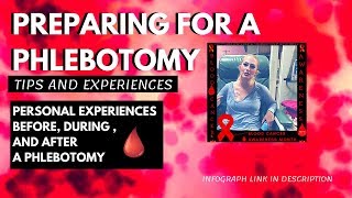 Preparing For phlebotomy Tips amp Experiences MPNs Polycythemia Vera  infograph link in description [upl. by Cela]