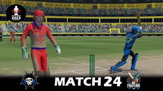 Glory Hunters v AR Fighters  Match 24  PGE T20 League 2023  Sky Stadium Wellington [upl. by Riatsala]