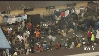 Gabon  grand marché de Libreville [upl. by Nirtak]