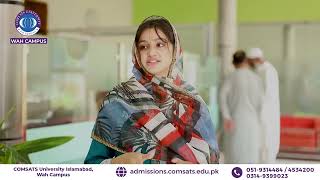 COMSATS University Islamabad Wah Campus  Admissions FALL 2024  BS  MS  PhD [upl. by Rimma208]