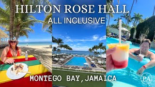 Hilton Rose Hall All Inclusive Resort Montego Bay Jamaica Room Tour [upl. by Buyers]