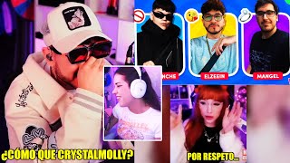 Zein se ENTERA que PattyMeza ESCOGIÓ BESO con Él en un PLAYQUIZ por RESPETO a CrystalMolly [upl. by Aicelet]