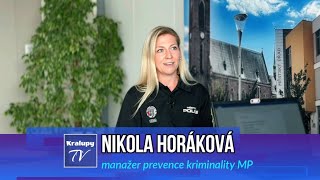 Kralupy TV Na prevenci kriminality klademe velký důraz  rozhovor s Nikolou Horákovou 4 7 2024 [upl. by Nabru330]