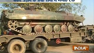 Tanks introduced by Indian Army to destroy Pak bunkers [upl. by Nerat]