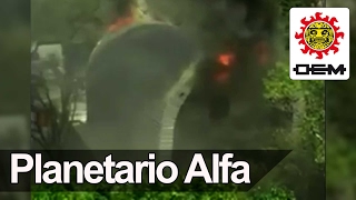 Se incendia Planetario en Monterrey [upl. by Longan]