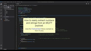 MQTT pubSubClient callbackchar topic byte payload unsigned int length  How to handle payload [upl. by Harsho]