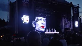 Kraftwerk  Boom Boom TschakMusic Non Stop Live Pori Jazz 2024 [upl. by Harifaz29]