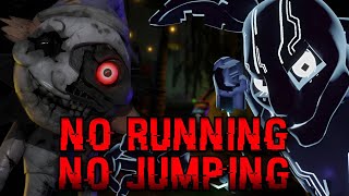 Is It POSSIBLE to Beat FNAF Security Breach  Ruin WITHOUT Running or Jumping [upl. by Zennas]