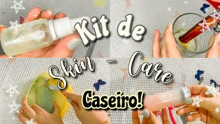 KIT DE SKIN  CARE CASEIRO 🧖🏻‍♀️💝🦋 [upl. by Garth270]