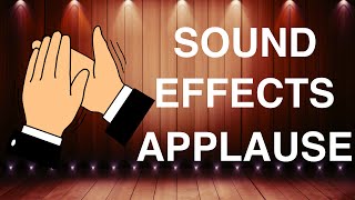 Clapping Sound Effects  Applause  Audience  Crowd Sound Effect [upl. by Eatnoled]