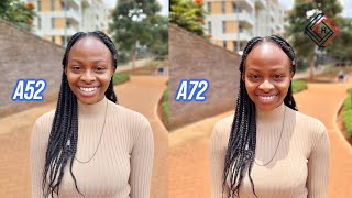 Samsung Galaxy A52 vs Galaxy A72 Camera Comparison [upl. by Akselaw]