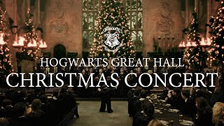 Hogwarts Christmas Concert – Relaxing choir amp holiday ambience 🔔🎄🕯️ 해리포터 크리스마스 [upl. by Kirven]