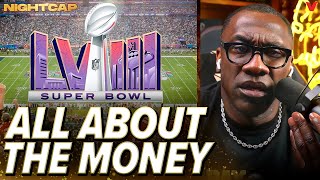 Shannon Sharpe reacts to OUTRAGEOUS Super Bowl ticket prices  Nightcap [upl. by Anyzratak]