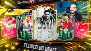 QUE ISSO O NOVO NEYMAR E O GARRINCHA 98 no FUT DRAFT 96 COM GAMEPLAY FIFA 23 [upl. by Ahselef17]