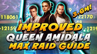 UPDATED The BEST way to get max score with Queen Amidala Naboo Raid 36m [upl. by Ileek519]