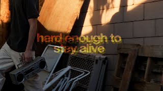 Arden Jones  hard enough to stay alive Lyric Video [upl. by Vickey]