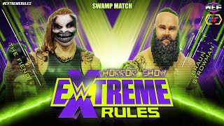 WWE BRAUN STROWMAN VS THE FIEND SWAMP ACTION FIGURE MATCH EXTREME RULES 2020 [upl. by Boni742]