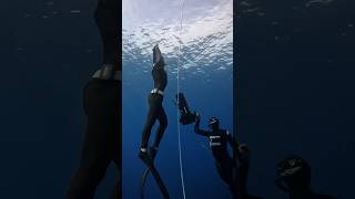 Freediving in Kalamata competition setup for training [upl. by Hunsinger]