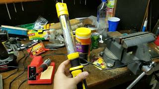 Stanley Flex Bar LED Light Battery Replacement Pt1 [upl. by Seidnac]