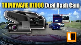 THINKWARE U1000 Dual Dash Cam 4K  Features Setup Video Quality Compared to Viofo A129 Pro Duo [upl. by Chickie574]