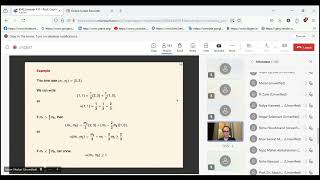 kochar birkar seminar about Geometry and Integers [upl. by Modesty417]