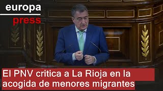 El PNV critica a La Rioja en la acogida de menores migrantes no acompañados [upl. by Chariot]