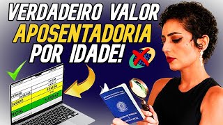 Como o INSS vai CALCULAR Aposentadoria POR IDADE Regra de Transição Por Idade Pósreforma [upl. by Weissberg563]