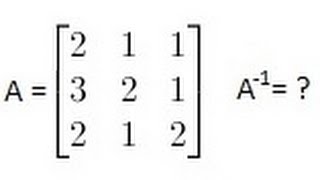 Algebra  Finding the Inverse of a Matrix 1 of 2 A 3X3 Matrix [upl. by Yatnahs894]