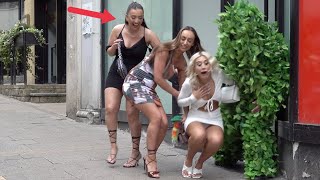 Bushman Prank Funniest Reactions With Gorgeous Ladies [upl. by Lihkin]