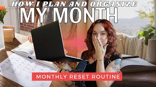 September Planning amp Reset in Notion  Monthly Goals amp Setup [upl. by Kulseth375]