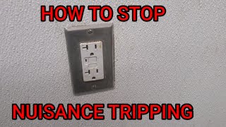 How To Fix a Nuisance Tripping GFCI [upl. by Nylcoj]