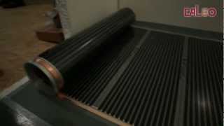 Caleo Reg floor heating installationmp4 [upl. by Siaht627]