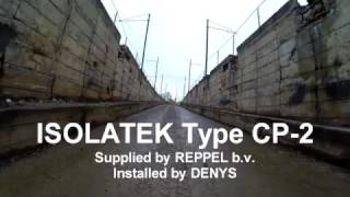 ISOLATEK Type CP2 fireproofing in metrotunnel Foorplein Antwerpen [upl. by Ekralc]