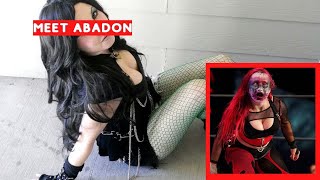 AEW Abadon 10 Things You Didnt Know WITHOUT MAKE UP The Living Dead Girl The Abadon Monster [upl. by Fitts96]