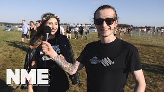 Opener Festival 2018 Arctic Monkeys fans give us their best Alex Turner impressions [upl. by Trinl]