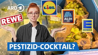 Wie stark sind Weintrauben aus dem Supermarkt aktuell mit Pestiziden belastet  Markt WDR [upl. by Sethi508]