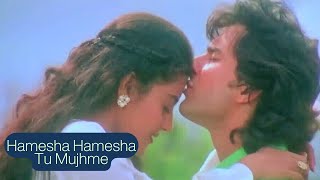 Hamesha Hamesha Tu Mujhme  Kajol Saif Ali Khan  Hameshaa 1997  Sadhana Sargam Kumar Sanu [upl. by Ellehciram]